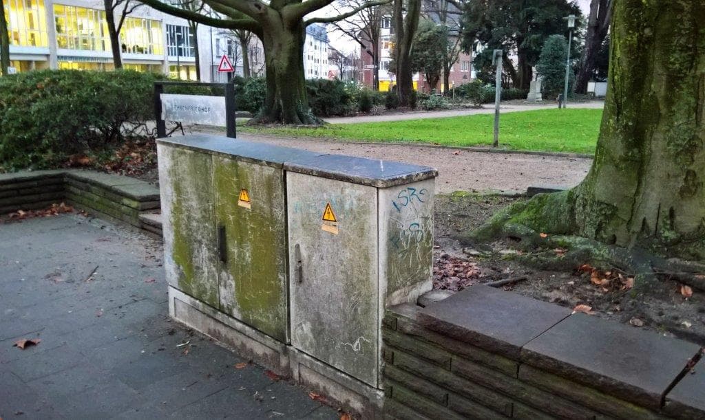 CDU-Fraktion: Schaltkästen mit historischen Fotos in der Innenstadt