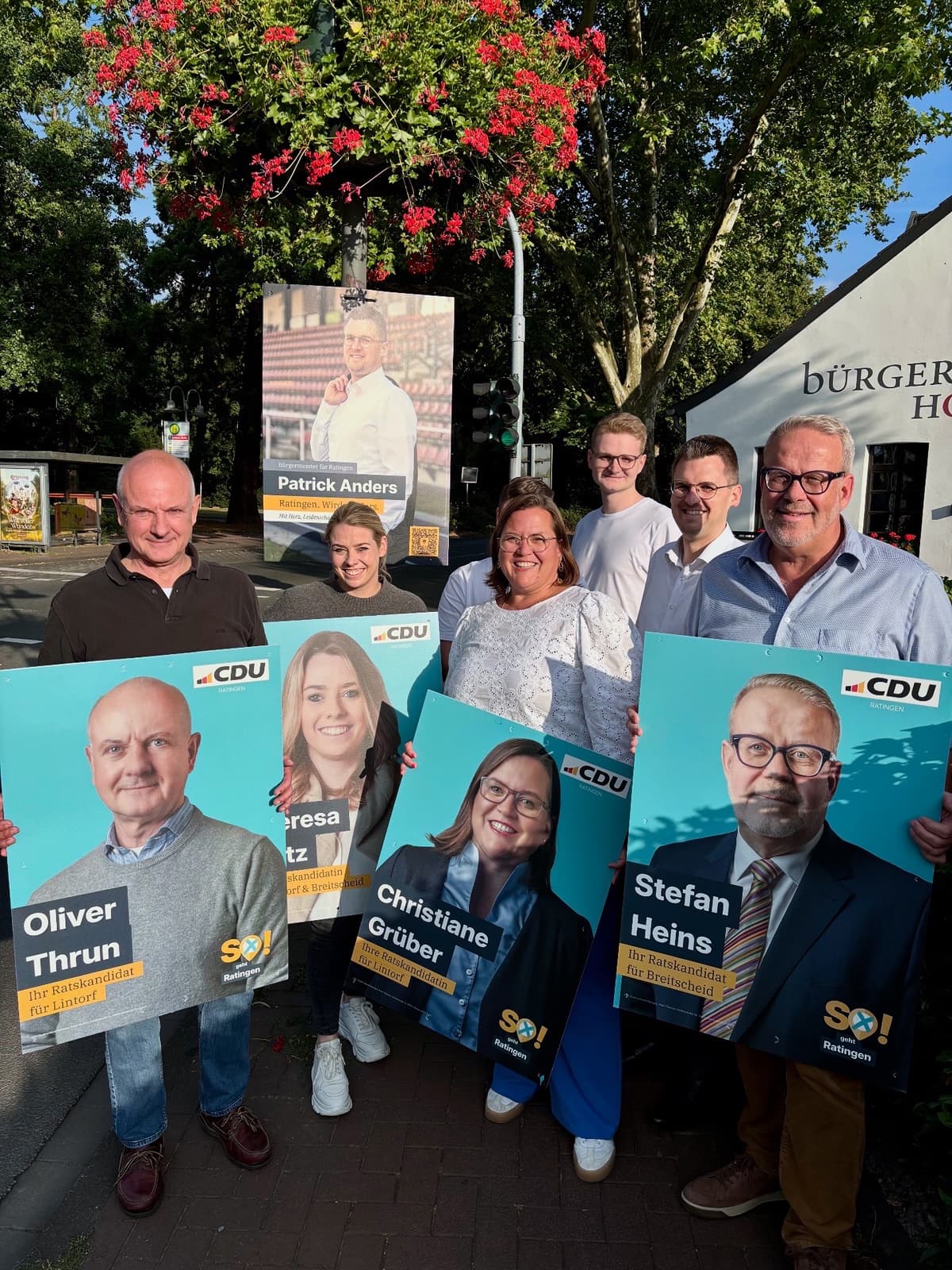 CDU eröffnet Wahlkampf mit starker Mannschaft – Plakatierung rechtlich und organisatorisch einwandfrei