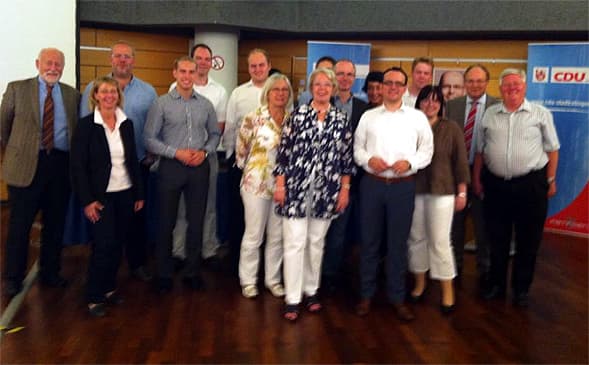 David Lüngen bleibt CDU-Stadtverbandsvorsitzender